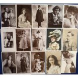 Postcards, a collection of approx. 130 Theatre cards, actors and actresses in costume etc Inc.