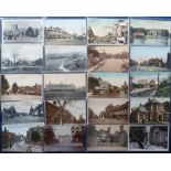 Postcards, Middlesex, a collection of approx. 80 cards, RP's include Rickmansworth Rd Northwood,