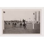 Olympics, Germany, 1936, postcard, scarce RP showing match action from the GB v Mexico Polo match,