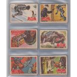 Trade cards, A&BC Gum, Batman (1A - 44A) 'X' size (set, 44 cards) (few with edge knocks and sl