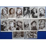 Postcards, Cinema, Greta Garbo, a collection of 14 different Picturegoer RP's, various portraits and