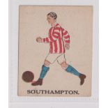 Trade card, Battock's, Football Cards, type card, Southampton (gd) (1)