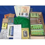 Sport, a mixed selection of items inc. Subbuteo accessories, pitch, goal, selection of players (some