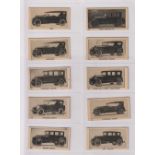 Trade cards, Canada, Neilson's, Automobiles (b/w) ref V60-1 (set, 40 cards) (mostly vg)