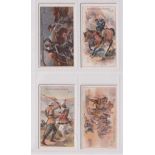 Cigarette cards, Taddy, Victoria Cross Heroes (1-20), four type cards, nos 3, 14, 11 & 16 (gd) (4)