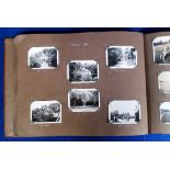 Photographs, 3 large format albums from the 1920s/30s containing 850+ b/w photos of UK, Europe and