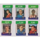 Trade cards, A&BC Gum, Footballers (Star Players) (set, 55 cards) (gen gd)