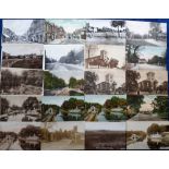 Postcards, Surrey, a collection of approx. 44 cards of Camberley, Frimley and Frimley Green