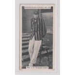 Cigarette card, Faulkner's, Cricketers Series, type card, no 20, Mr J.R. Mason, Kent (gd) (1)