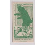 Trade card, Teasdale's, Scenes from Fairy Stories (green), type card, Puss in Boots (slight marks to