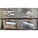 Postcards, a large and comprehensive collection of approx. 2700 cards published by Valentines and