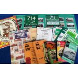 Green Line and other Buses, a collection of bus related items to include 2 bus stop fare stage