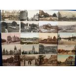 Postcards, Hants, a collection of approx. 70 cards of Aldershot and area, with good street scenes