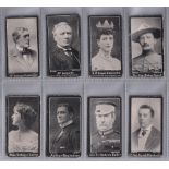 Cigarette cards, Cohen, Weenen, Celebrities (b/w, '250' backs) inc. Baden Powell, (set, 65 cards) (