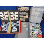 Stamps, collection of all world stamps in 3 stockbooks and 7 albums including Australia, Canada