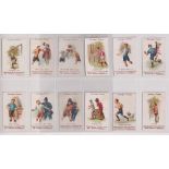 Cigarette cards, Faulkner's, Football Terms 2nd Series (set, 12 cards) (gd)
