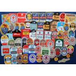 Beer labels, a mixed selection of approx. 64 labels, various brewers, shapes and sizes, (few with