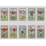 Cigarette cards, Gallaher, Association Football Club Colours (set, 100 cards) (7 fair, rest gd) (