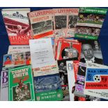 Football, selection of football items notably for Man United and Liverpool, inc. Man Utd Dinner Menu