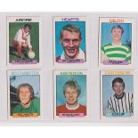 Trade cards, A&BC Gum, Footballers (Did You Know?, Scottish, 74-144) (set, 71 cards, checklist