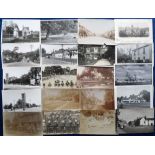 Postcards, Herts, a good mixed collection of approx. 70 cards and a few photos of Bushey Heath,