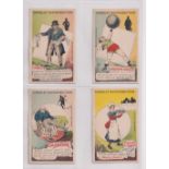 Continental trade cards, Guerin-Boutron, Announcements, colour artist drawn cards (set of 84 cards