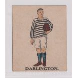 Trade card, Battock's, Football Cards, type card, Darlington (gd) (1)