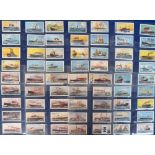 Cigarette cards, 2 sets, Clarke's, Marine Series (set 25 cards) (a few with slight marks, gen