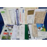 Cricket scorecards, a collection of 200+ scorecards, mostly 1970s onwards, some earlier, a few