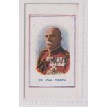 Cigarette card, E.T. Waterman, Army Pictures, Cartoons etc, type card, 'Sir John French' (gd) (1)
