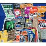 Football books, booklets & annuals, a collection of approx. 40 items 1930's to 1950's inc. Soccer