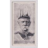Cigarette card, Jacobi, Boer War Celebrities JASAS, type card, Field Marshall Lord Roberts of