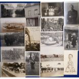 Postcards, Social History, a collection of approx. 75 RP's inc. parades, events, groups,