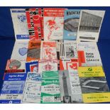 Football programmes, collection of Cardiff City away programmes 1963 to 1966, 1963-4 all 21 Div-2