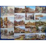 Postcards, a collection of approx. 100 artist-drawn views of the UK, various artists & locations