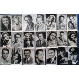 Postcards, Cinema, a mixed selection of approx. 100 cards of film stars, many with facsimile