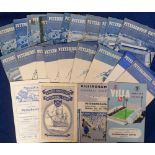 Football programmes, Peterborough Utd., collection of approx. 30 programmes 1952/53 to 1960/61, inc.