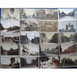 Postcards, Northamptonshire, a further collection of approx. 80 cards with RP's of High St