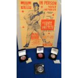 Entertainment, Elvis Presley, to comprise Morgan Mint 2002 silver dollar '25th Anniversary', 2002