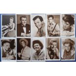 Postcards, Cinema, a collection of 10 scarce S series Picturegoer RP's inc. 7 Cowboys, Ward Bond