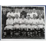 Football photograph, Swansea Town, original press photograph by Wilkes showing Swansea Town team