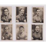 Cigarette cards, Phillips, Footballers (all Pinnace back), 'L' size, 34 different cards, all SW &