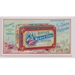 Cigarette card, Smith's, Advertisement card for 'Smith's Bugle Call Mixture', illustrated with