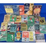 Sport, mixed selection of annuals and booklets, 1920s onwards inc. Athletic News Cricket Annual 1922