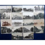Postcards, Surrey, a good mix of 18 cards of Hale, Upper Hale and Heath End near Farnham Surrey inc.