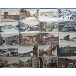 Postcards, a Devon / Cornwall collection of approx. 80 cards with many street scenes and villages.