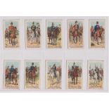 Cigarette cards, Wills, (Scissors) Governors-Generals of India (set, 25 cards) (gd)