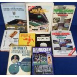 Football books / Autographs, a collection of ten football books inc. 'The Boys From up the Hill' (