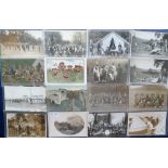 Postcards, Scouts, a collection of approx. 45 cards including Charlton (Oxon) Scouts RP fitness