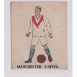 Trade card, Battock's, Football Cards, type card, Manchester United (gd) (1)